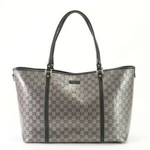 Gucci GG Crystal leather tote bag shoulder business